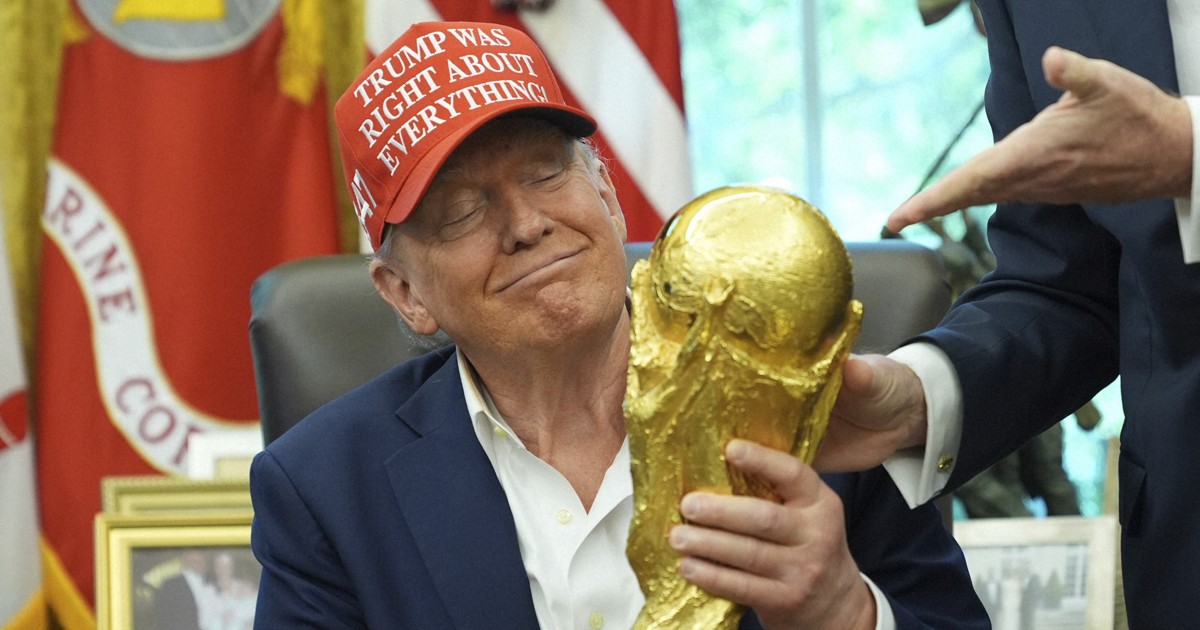 2026 World Cup draw will be held at Washington's Kennedy Center, Trump says