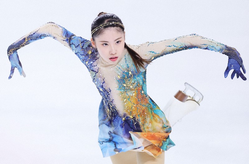 リンクサイド：優勝の住吉りをん「普段しない失敗も」 フィギュア東京