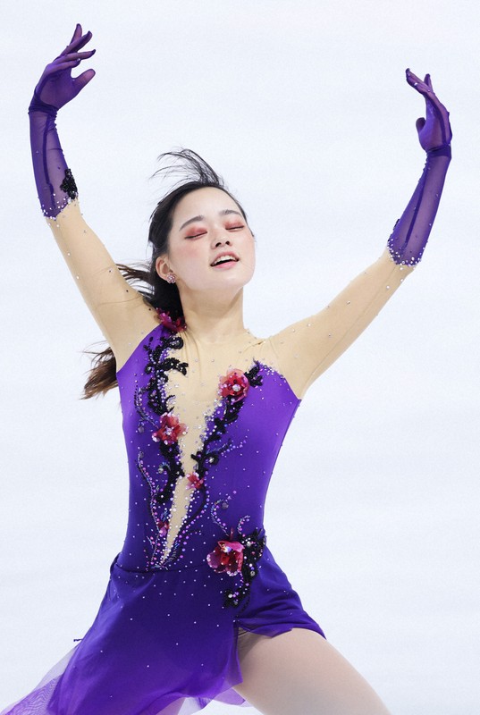 住吉りをんが優勝 東京夏季フィギュアスケート大会 女子フリー [写真