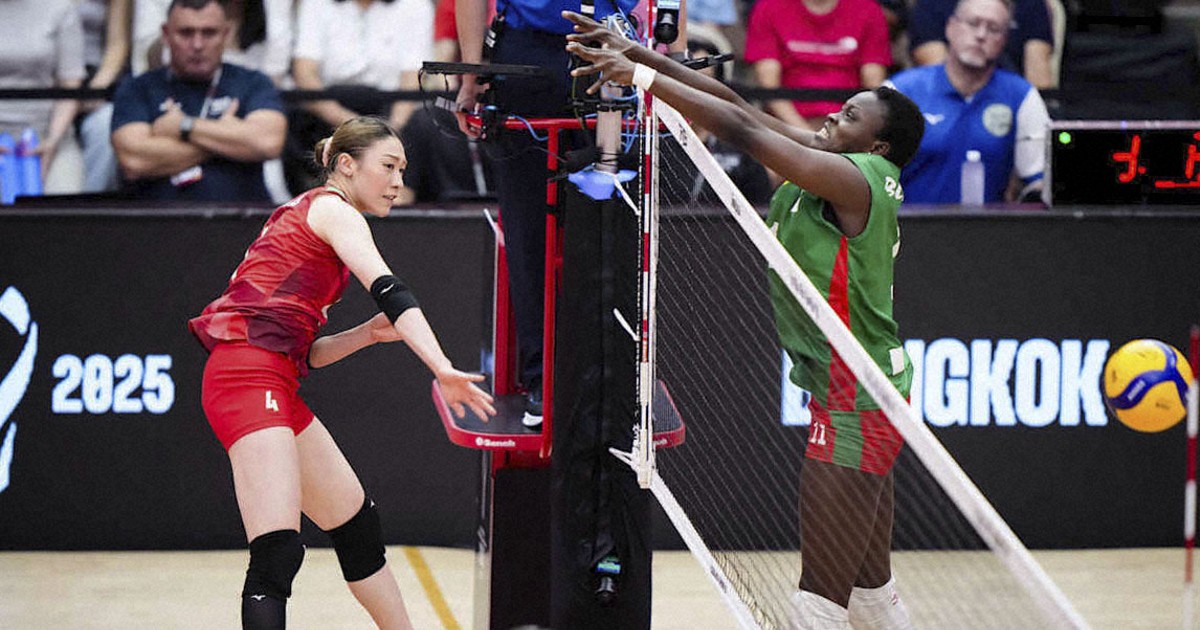 Volleyball: Japan blanks Cameroon 3-0 in world championship opener
