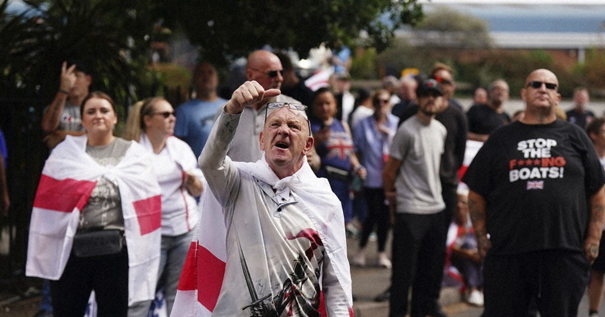 UK migrant protests spark angry confrontations as government scrambles to respond