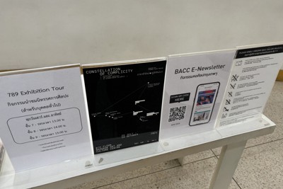 中国の検閲→黒塗り解説が逆に話題に タイの「反体制派」美術展 | 毎日新聞