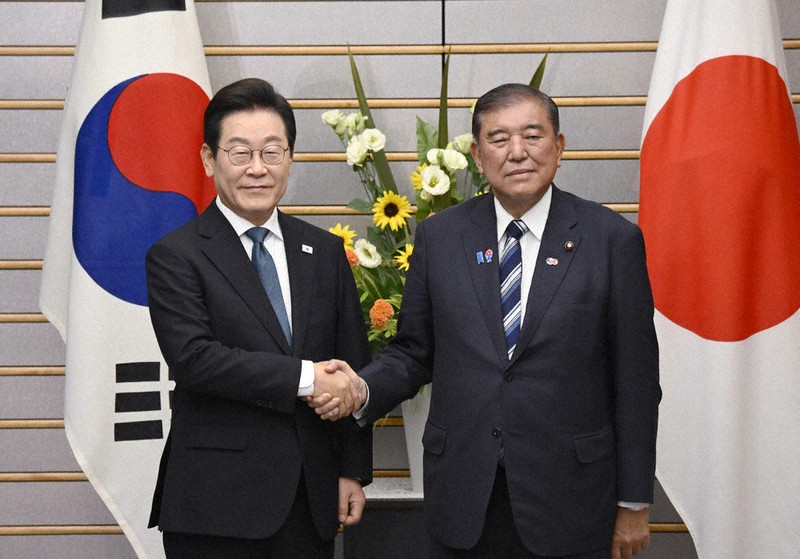 毎小ニュース：政治 日本・韓国首脳会談 協力強化へ | 毎日新聞