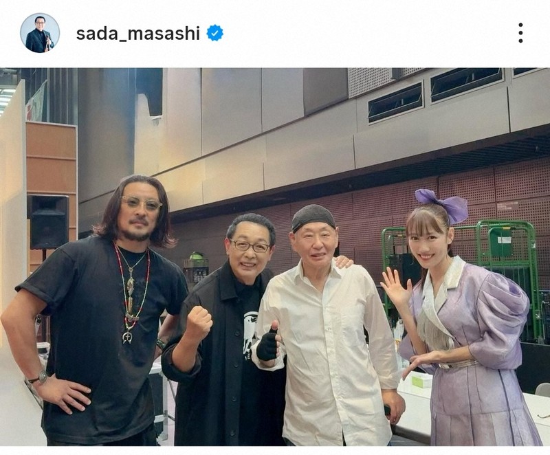 さだまさし 「応援団集合写真」豪華アーティスト4ショット披露に