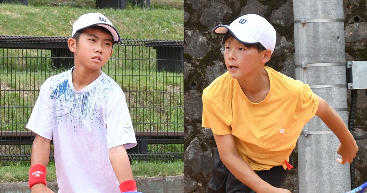 U12シングルスは強豪ぞろい ユニクロ全日本ジュニアテニス