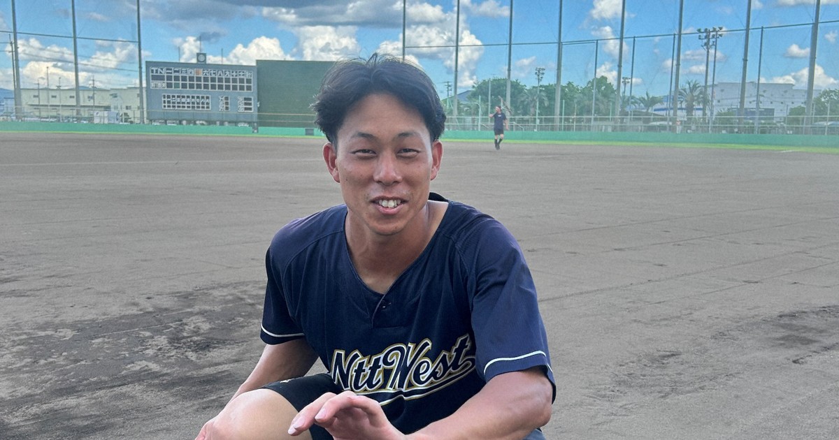 もっと社会人野球:まさかの転向から社会人を代表する捕手へ　NTT西・辻本　都市対抗