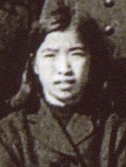 Hiroko Kajiyama is seen in this photo provided by the Hiroshima National Peace Memorial Hall for the Atomic Bomb Victims, located in Hiroshima's Naka Ward.