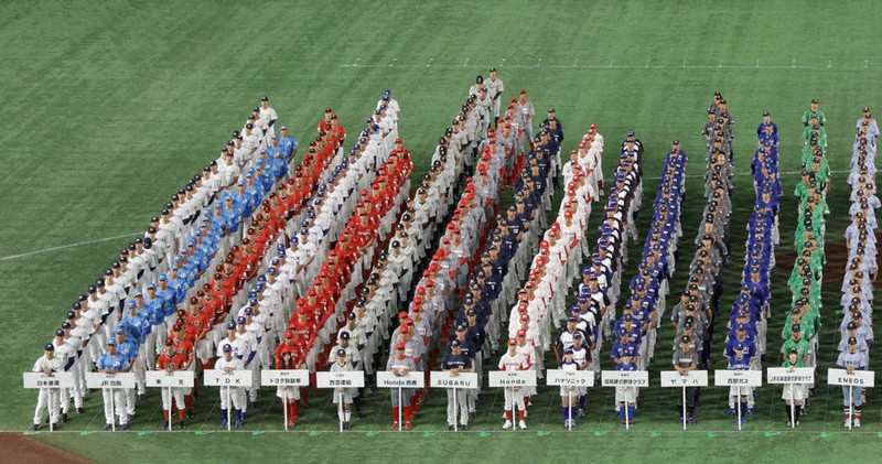 第96回都市対抗野球：開会式 大舞台、堂々と入場 Honda鈴鹿、31日