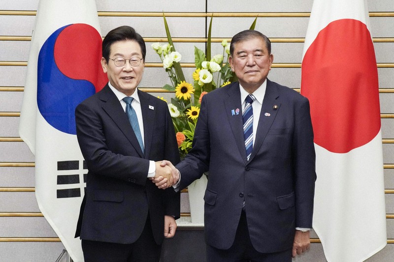 韓国での石破氏の好感度、近年首相で最高 首脳会談が影響か | 毎日新聞