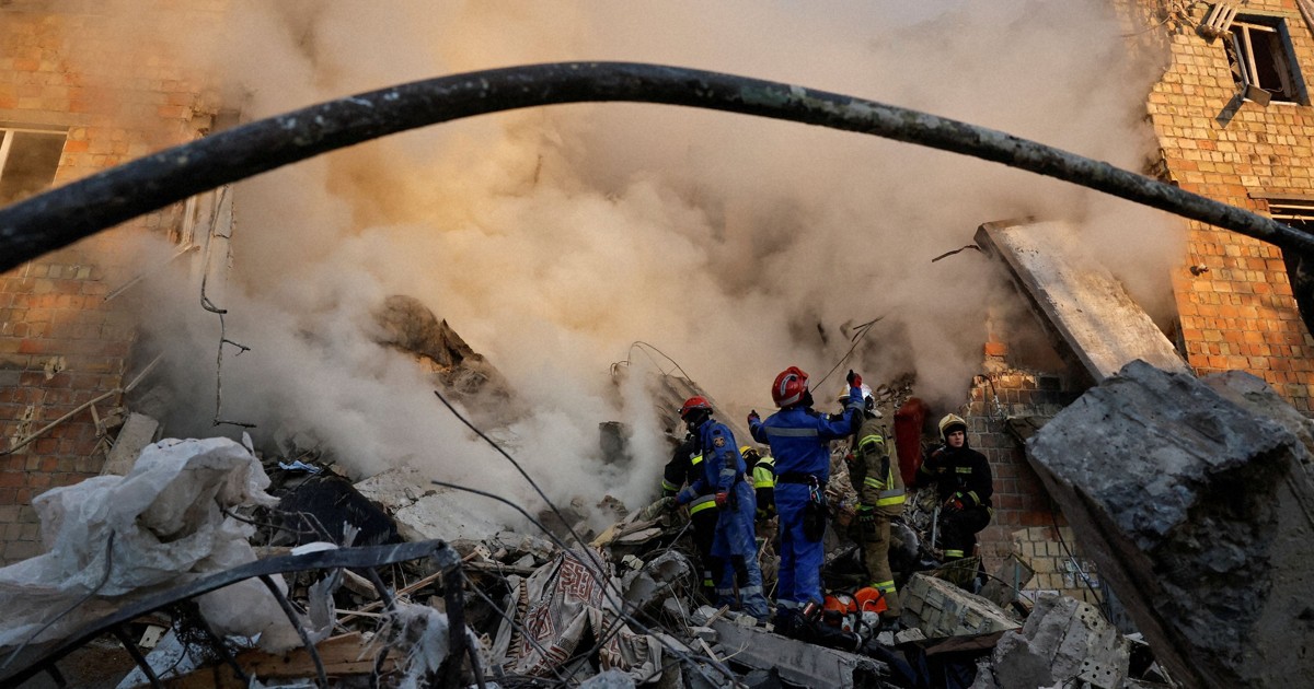 露がキーウ攻撃、21人死亡 ゼレンスキー氏「制裁など圧力必要」 | 毎日新聞