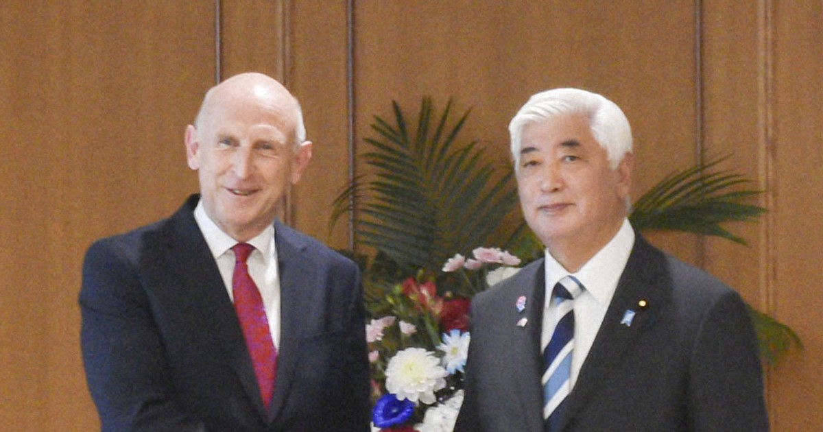 Japan, Britain defense chiefs agree to boost cyber, space cooperation