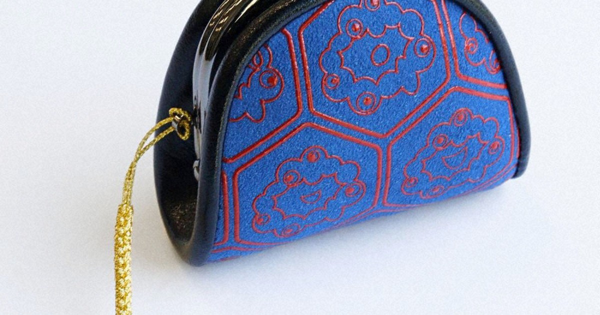 EXPO2025 ミャクミャク 甲州印伝 がまぐち　がま口 完売・再入荷日未定】EXPO2025 ミャクミャク 甲州印伝 がまぐち – 47