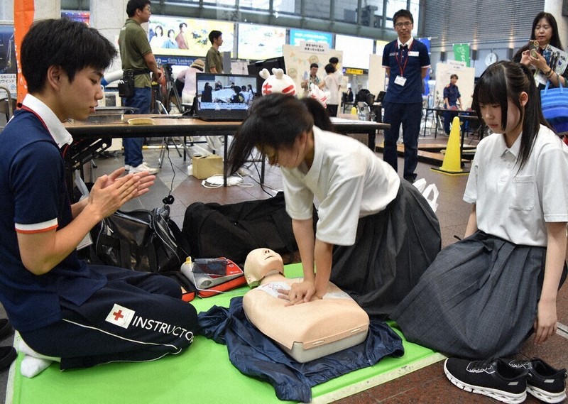 防災の備え、中高生が発表 避難訓練や授業の取り組み JR小倉駅 北九州