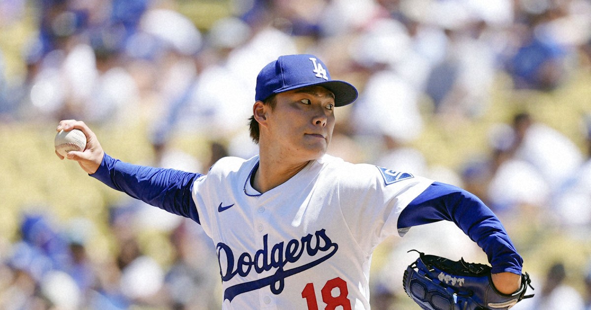 Baseball: Yamamoto fans 10, tying MLB career high, in LA's win over Arizona