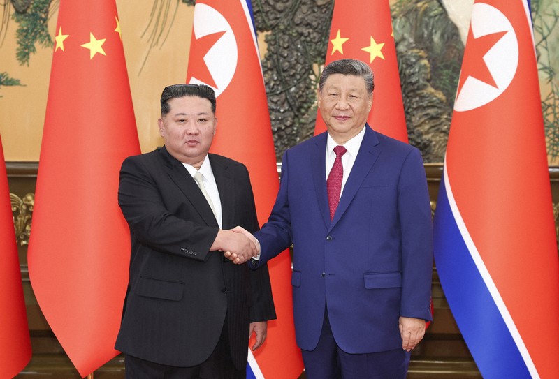 【入手困難】北朝鮮 2019 10Won 朝鮮半島の非核化 世界平和と安全 6年ぶり中朝首脳会談 「朝鮮半島非核化」言及なし、北朝鮮に配慮か