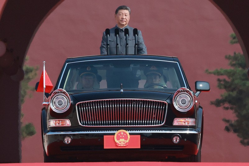 軍事パレードを中傷」 中国当局が男性処分 党の歴史に異論封じる