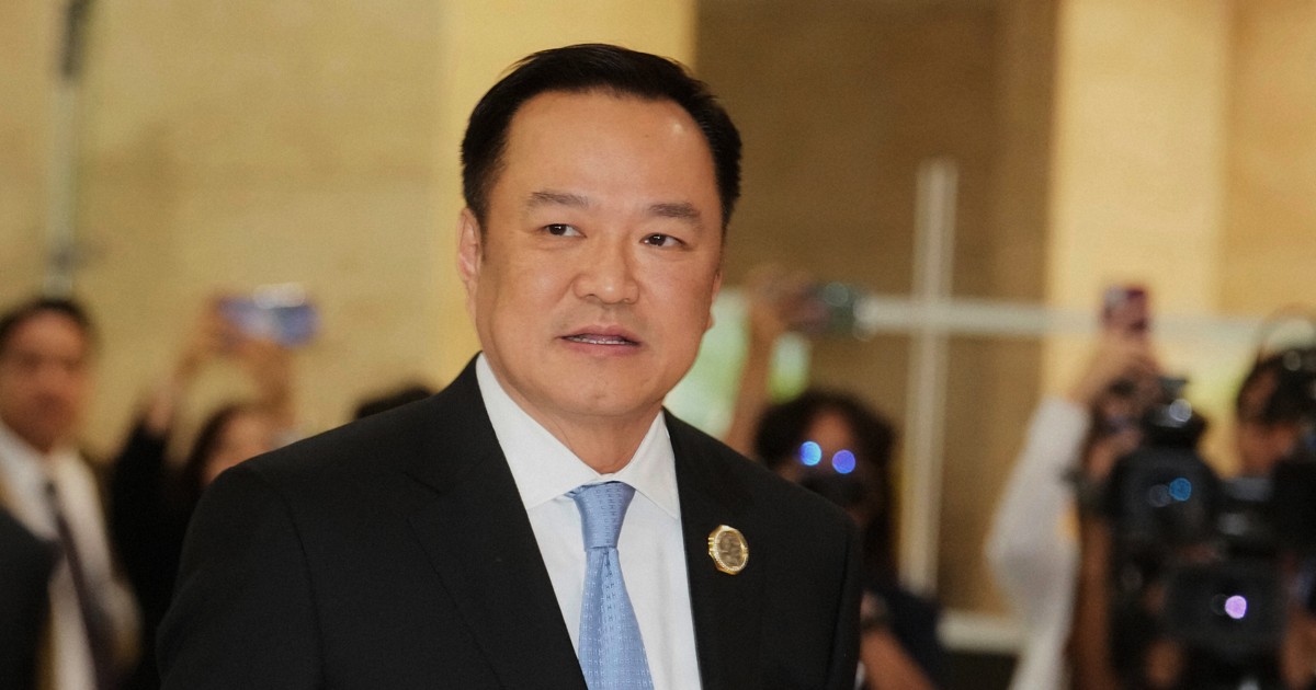 Veteran politician Anutin Charnvirakul elected Thai prime minister in parliamentary vote