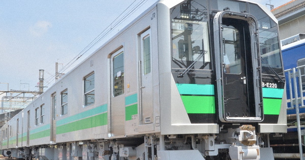 JR東、32年ぶり新型車両導入へ 八高線 人、環境に優しく ／群馬 | 毎日新聞