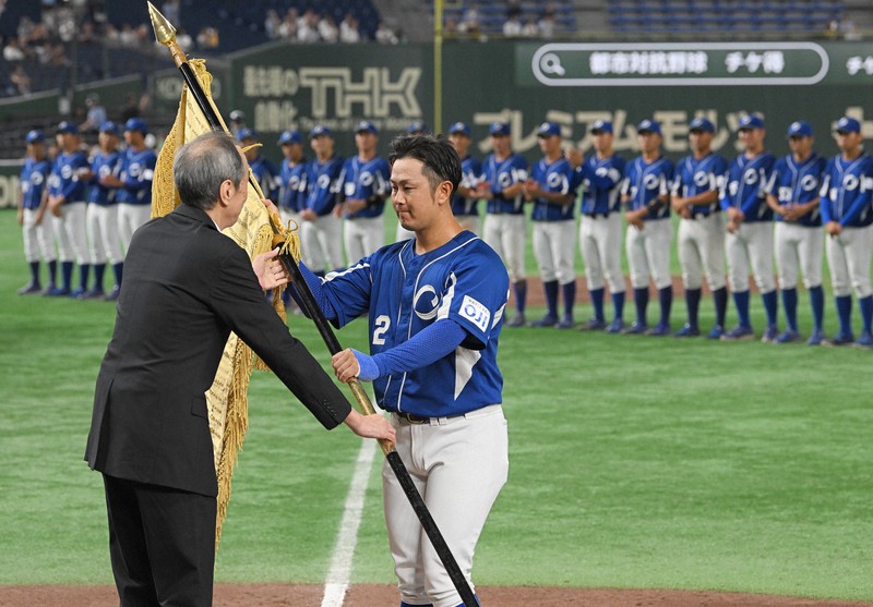 王子に優勝旗「黒獅子旗」 初の愛知県勢同士の決勝を制す 都市対抗