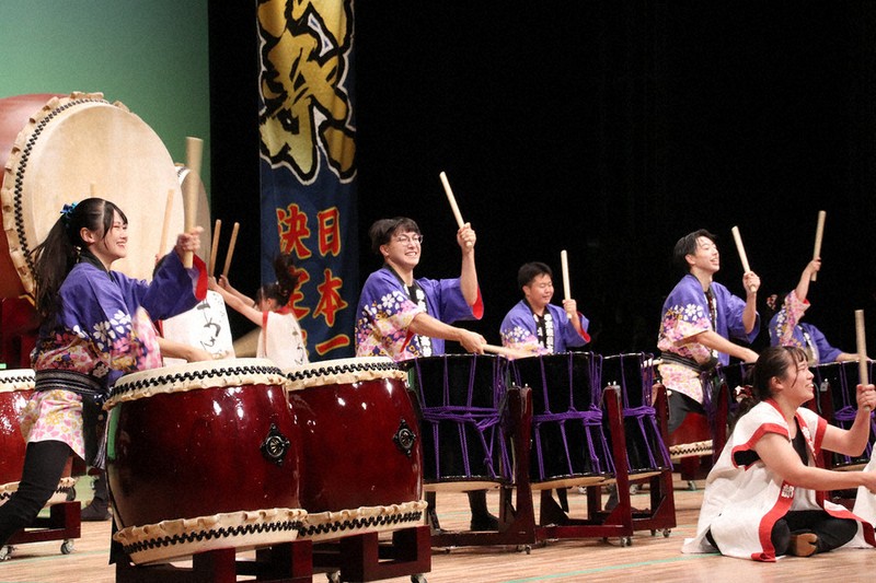 太鼓祭 東・北日本大会一般の部 帝京安積高が優勝 日本一決定戦出場へ