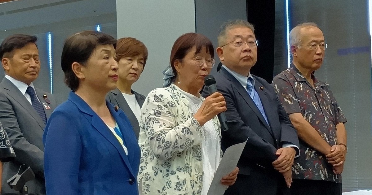 長生炭鉱巡り、市民団体が政府担当者と面会　遺骨発見後初めて