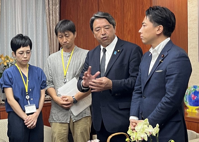 国民民主・榛葉氏、小泉農相と面会 自民総裁選への出馬巡りやり取りも