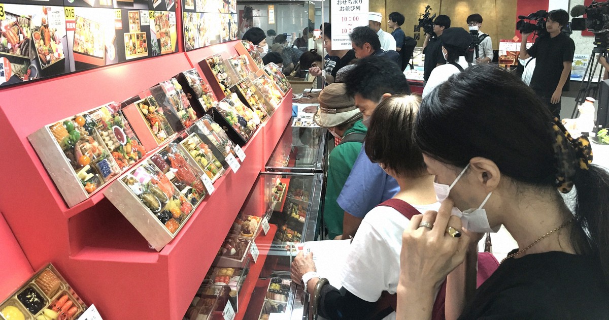 井筒屋でおせち受け付け始まる　老舗の品など過去最多356種　福岡