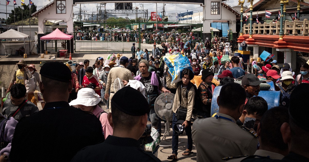 In Photos: Daily lives of Cambodians threatened by disputes with neighboring Thailand