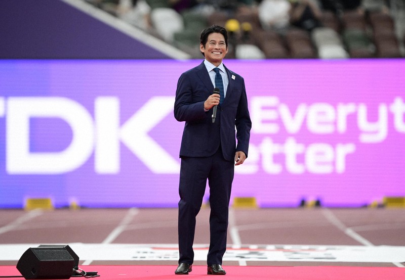 織田裕二さんも登場 世界陸上オープニングセレモニー [写真特集1/8