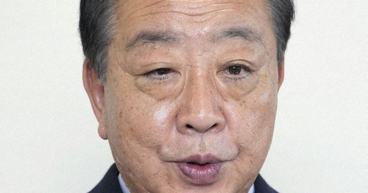 立憲・安住氏　首相指名選挙、野田氏一本化で野党に協力呼びかけへ