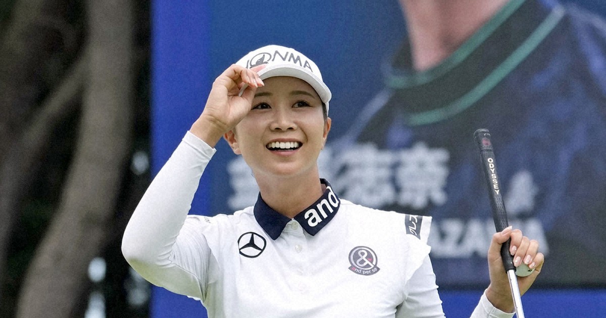 金沢志奈が4大大会初優勝　プレーオフ制す　日本女子プロゴルフ