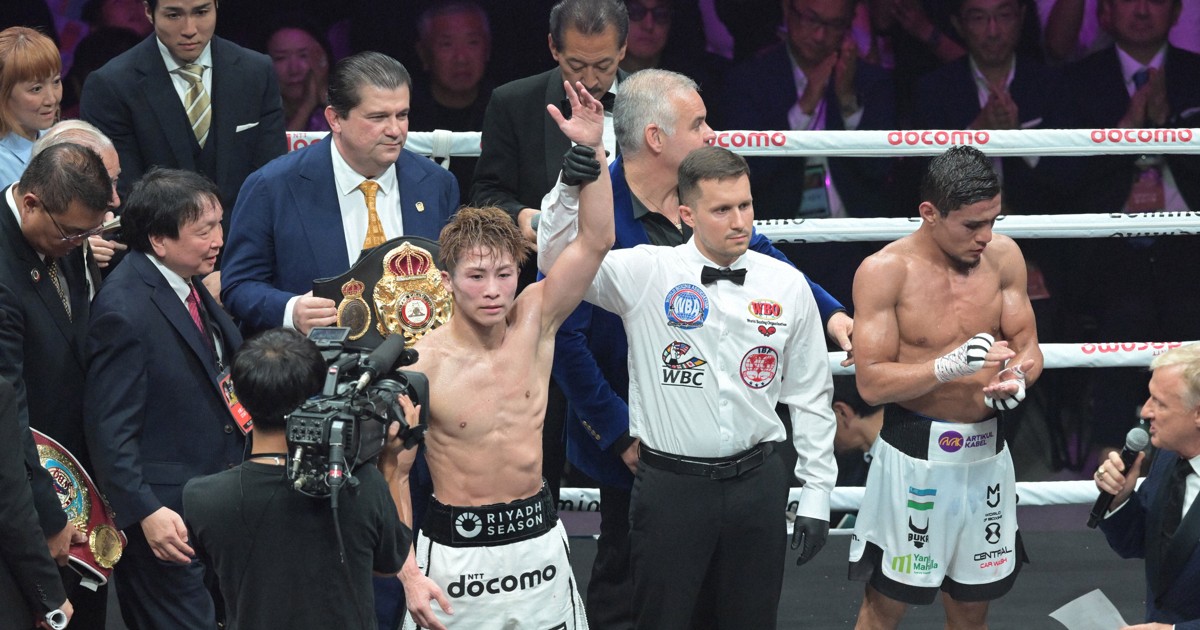 ボクシング井上尚弥「誰が衰えたって?」 スーパーバンタム級統一戦