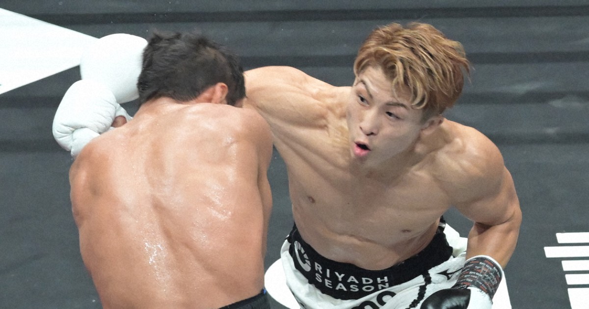 世界スーパーバンタム級4団体統一タイトルマッチ 井上尚弥が王座防衛