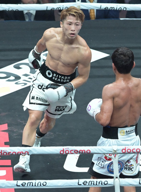 世界スーパーバンタム級4団体統一タイトルマッチ 井上尚弥が王座防衛