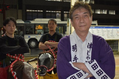 川北晃司さん＝津市内で2025年9月4日午後7時29分、下村恵美撮影