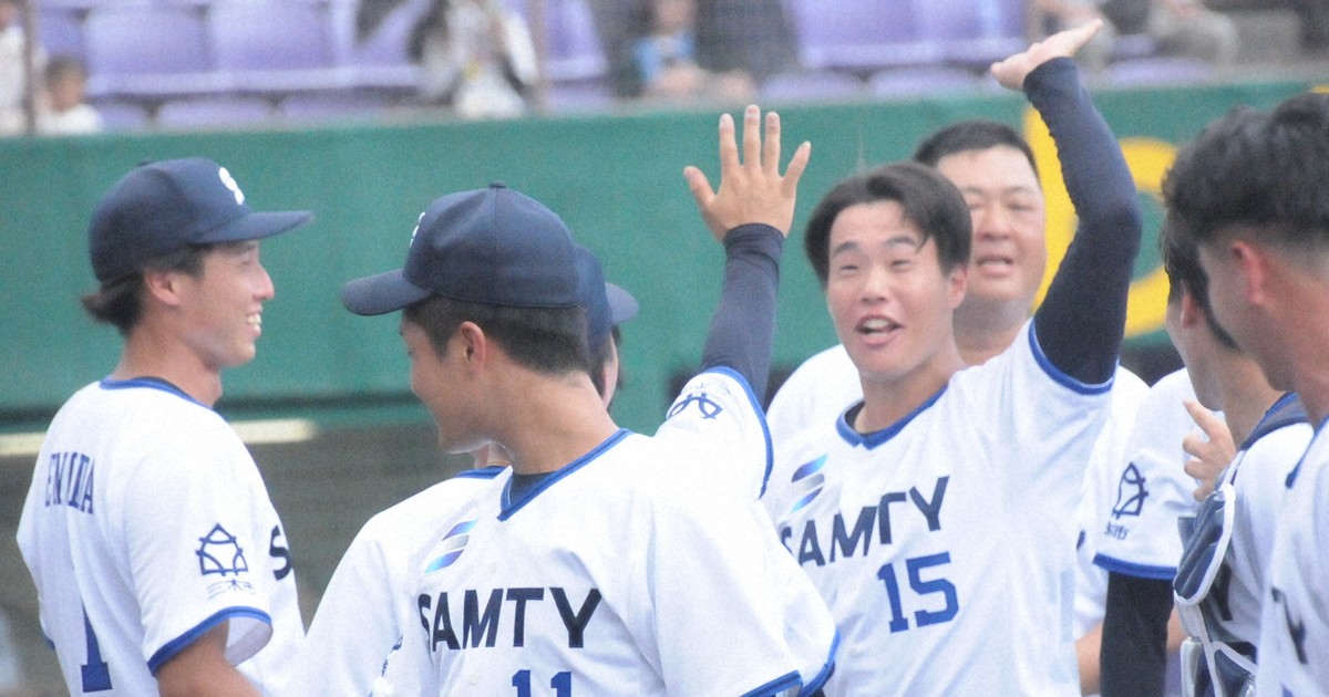 初参戦のサムティ、監督不在も競り勝つ　社会人野球日本選手権近畿予選