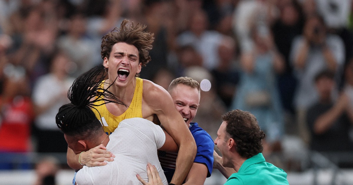 棒高跳び「新・鳥人」デュプランティス、世界新で3連覇 世界陸上