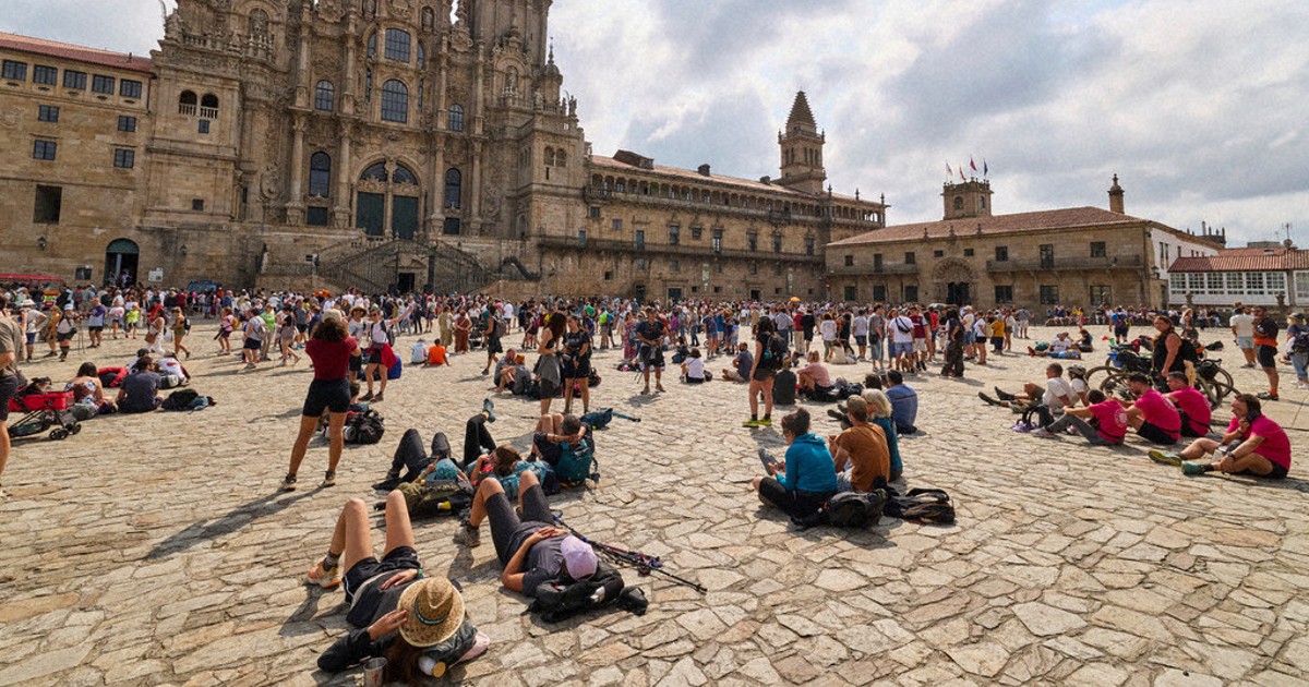 Pilgrims turn Spain's Santiago de Compostela into the world's latest overtourism flashpoint