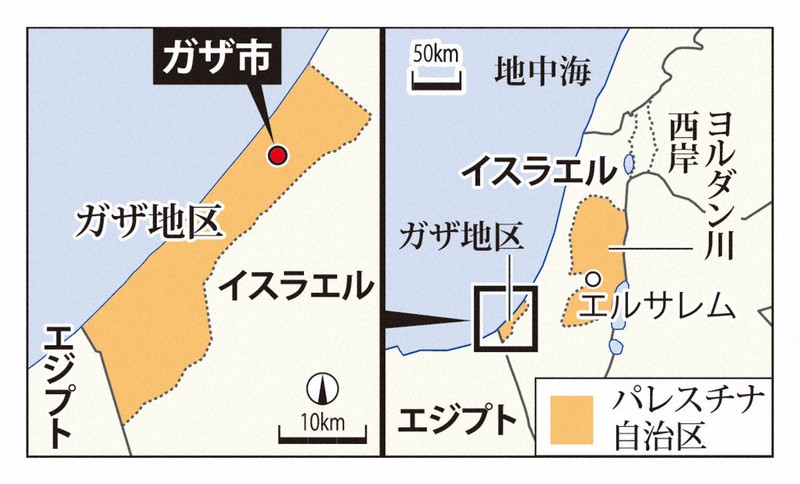 イスラエル軍、ガザ市内へ地上侵攻 住民60万人が孤立か | 毎日新聞