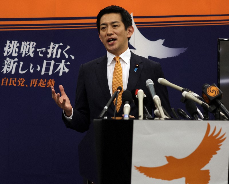 小林鷹之氏が総裁選出馬を正式表明 「力強く成長するニッポン