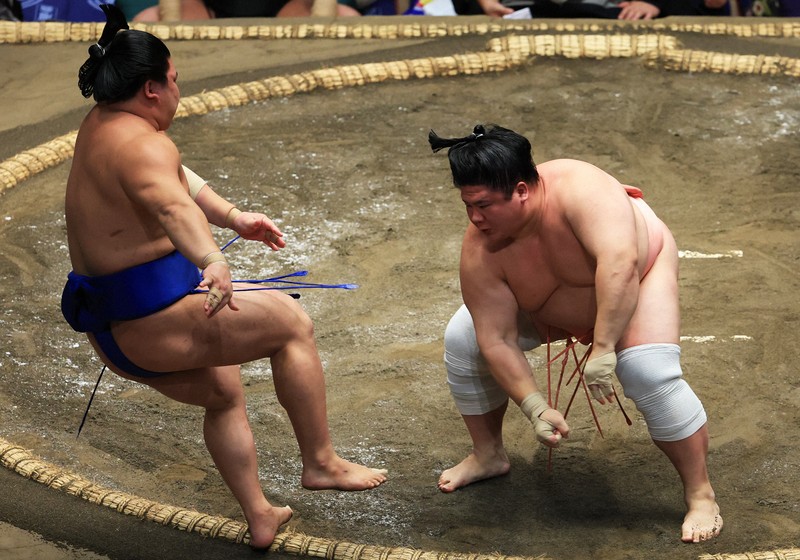 大相撲秋場所3日目 両横綱は3連勝 [写真特集7/21] | 毎日新聞