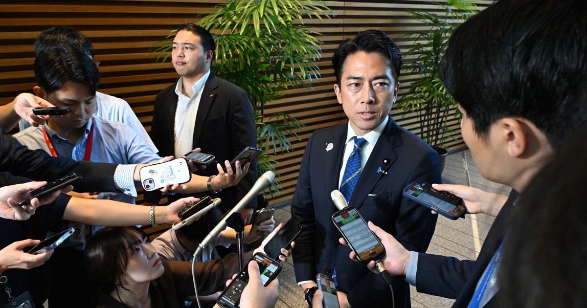 ＜1分で解説＞小泉氏、石破首相に自民総裁選出馬を報告　何を語った?