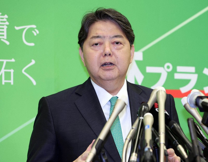 1分で解説＞「外交の林」アピール 自民総裁選出馬の林芳正氏 | 毎日新聞