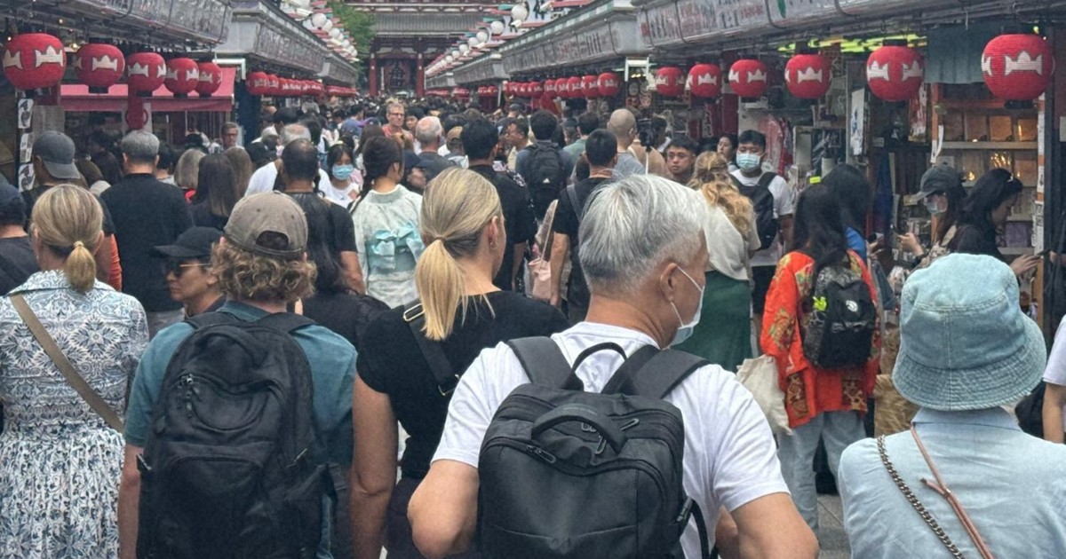 訪日外国人客数、過去最多に　25年1～11月　記録的円安が後押し