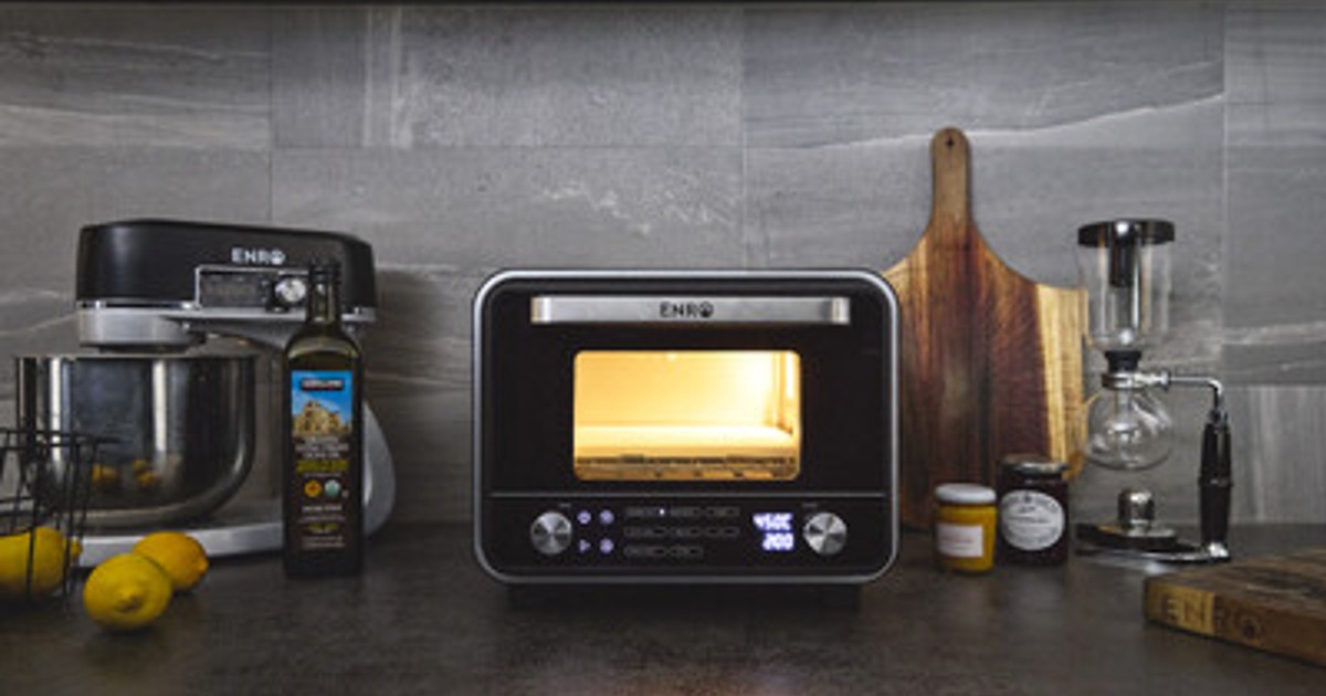 【新品未使用】ENRO 電気式窯焼名人ポータブル家電ピザ窯 プレスリリース：販売開始からたった一週間で約6,300台売れた