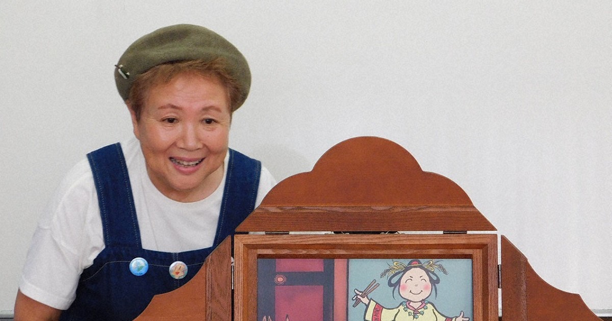 飛び込みで売り込んだ紙芝居、いまや大人気 五穀の始まりひもとく