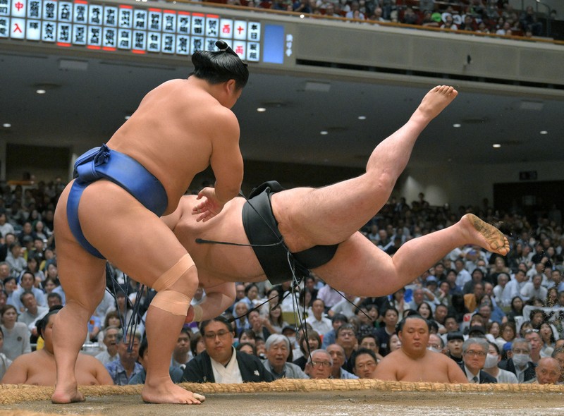 集中力高める大関取り、若隆景が存在感 数秒で勝負決める 大相撲