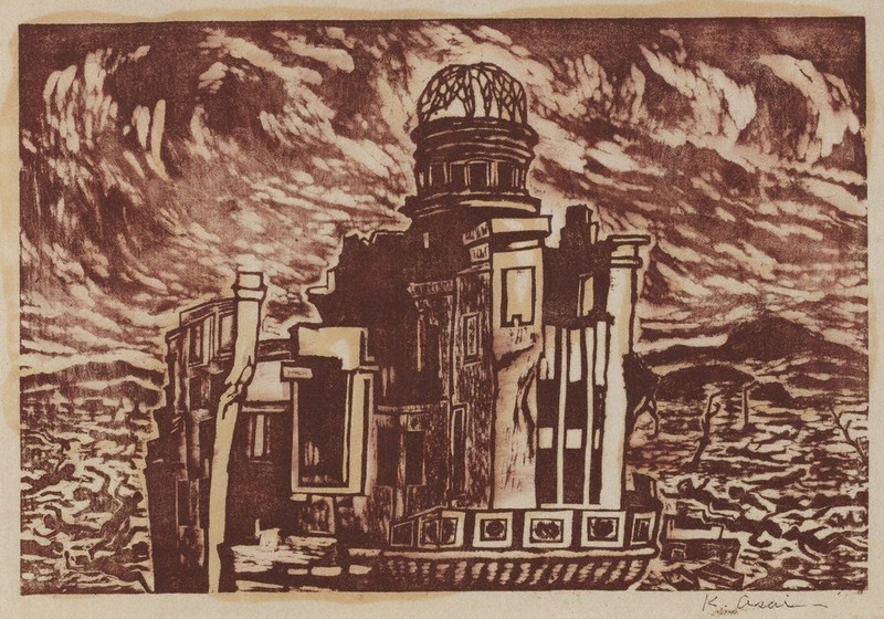 戦争と美術、美術と平和－県立美術館：／3 ＜ドーム絵画＞に注目