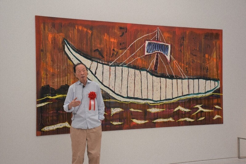 黒田征太郎さん、初の大規模個展 北九州市立美術館本館できょう