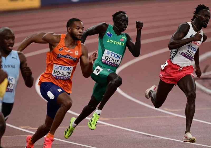 ボルト伝説を塗り替えられるか 豪州の17歳、初の世界陸上で闘志に火